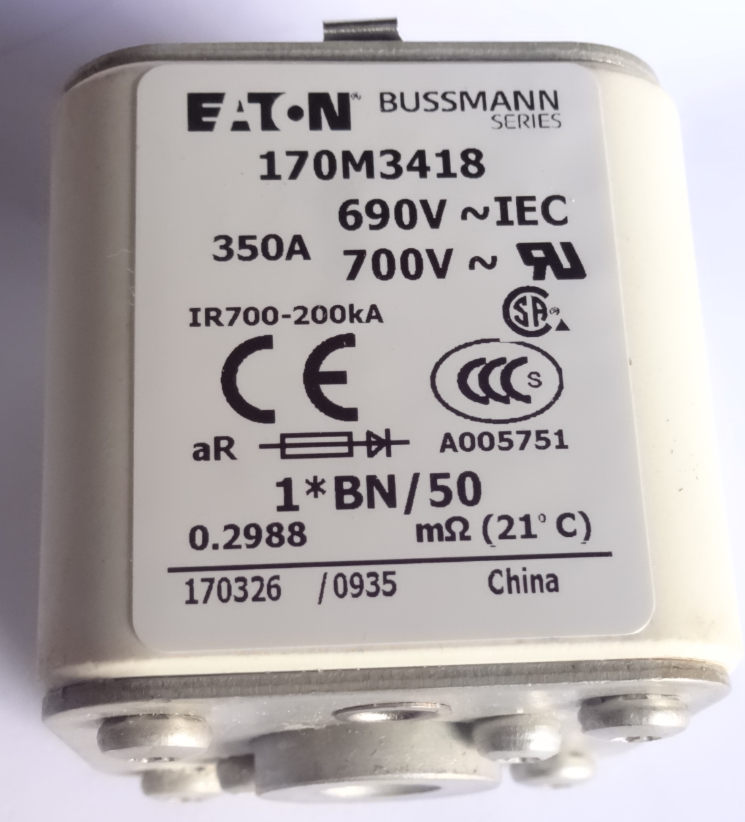 電力熔斷器 保險絲 170M3418 電力熔斷器 保險絲 170M3418
